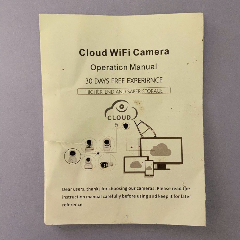 WiFi Mini Cloud Storage 1080 IP Camera - Picture 4 of 4